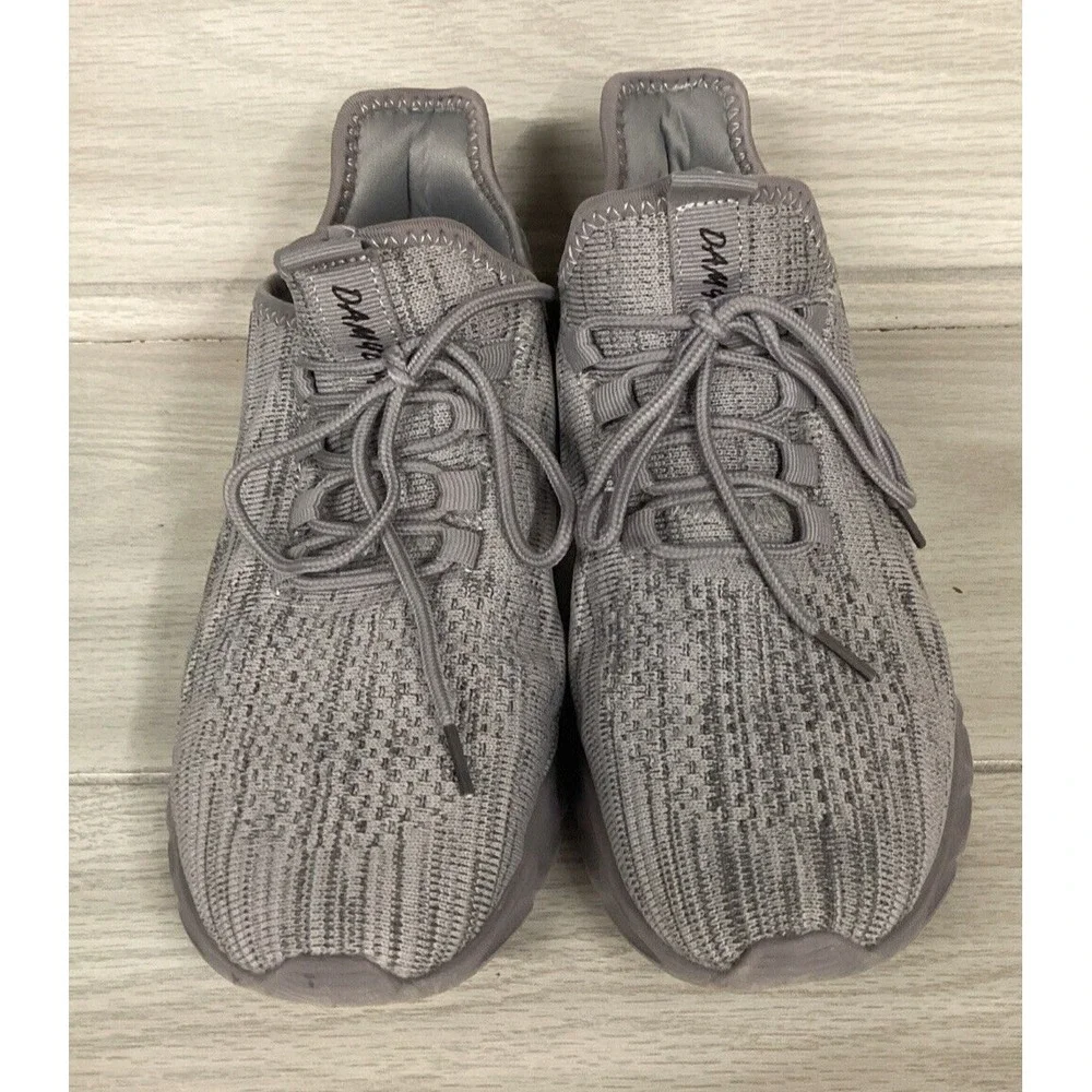 DAMYUAN Women's (Size 40) Gray Walking Running Tennis Shoes Athletic Sneakers‎